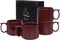19 oz Large Coffee Mugs Set of 4, Stackable Ceramic Coffee Mugs